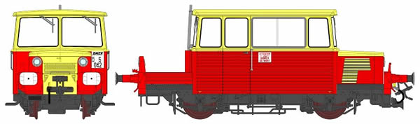 REE Modeles MB-074 - French Track Inspector Rail Car Class DU65 6042 of the SNCF